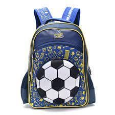 Mochila infantil 18 pulgadas, Medidas 32x45x15cm Pelota en 3D