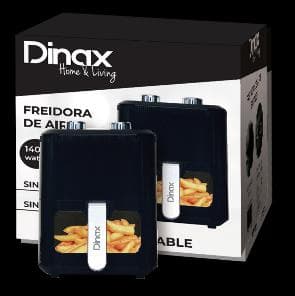 Freidora de aire 6,5 litros , 1500W, controles superiores.