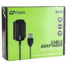 Adaptador SATA-USB 2.0, con fuente de alimentacion.