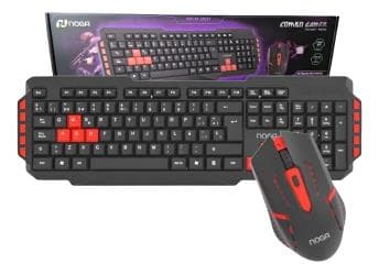 Combo Gamer , teclado y mouse con cable.