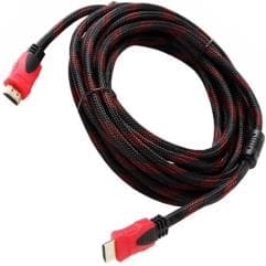 Cable HDMI, 1.4v, largo 3,00 metros, conectores dorados, filtros