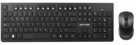 Combo Teclado y mouse inalambrico, basico oficina o estudiante