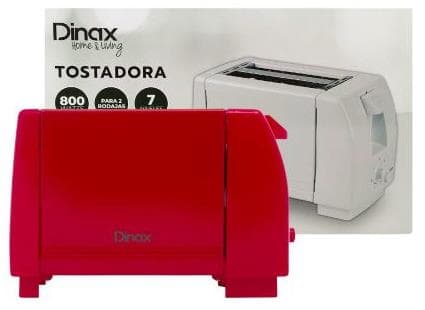 Tostadora para 2 rodajas, 800W.