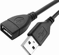 Cable extensor USB largo 1,50mts