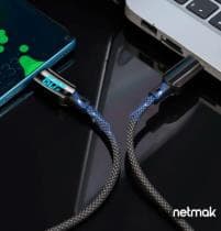 Cable USB a USB-C 60W Super Fast Charge 1M - Display digital